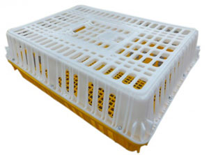 Poultry transport crate